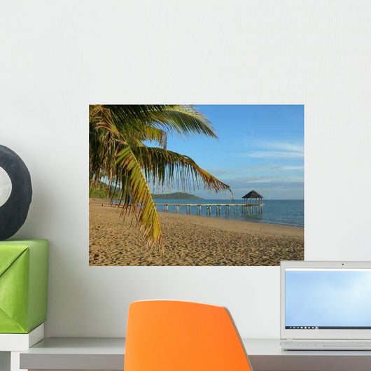 Indian Ocean Island Wall Decal