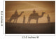 Shadow of camels with riders on the sand;India Wall Mural