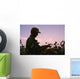 Farmer Inspects His Mature Wall Decal