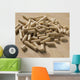 Wood Pellets Wall Decal Design 2