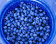 Agriculture - Closeup of freshly harvested blueberries Wall Mural