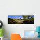 Agriculture - Gravel ranch road and gate Wall Mural