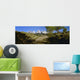 Agriculture - Gravel ranch road and gate Wall Mural