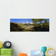 Agriculture - Gravel ranch road and gate Wall Mural