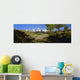 Agriculture - Gravel ranch road and gate Wall Mural
