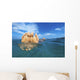 Floating in the ocean Wall Mural