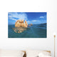 Floating in the ocean Wall Mural