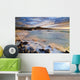 Kua Bay Beach park at sunset Wall Mural