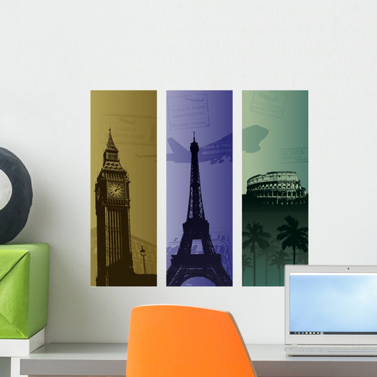 Travel Background Wall Mural