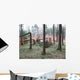 Umgeknickte Baume Wall Decal