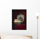 Portrait of two cats in a basket;St albert alberta canada Wall Mural