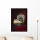 Portrait of two cats in a basket;St albert alberta canada Wall Mural