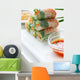 Summer Roll Salad Vietnamese Food Wall Mural