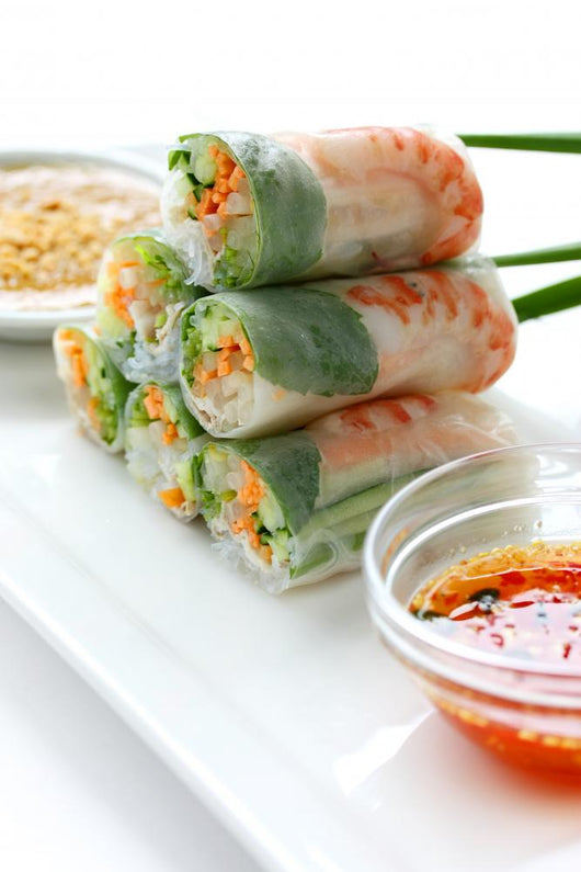Summer Roll Salad Vietnamese Food Wall Mural