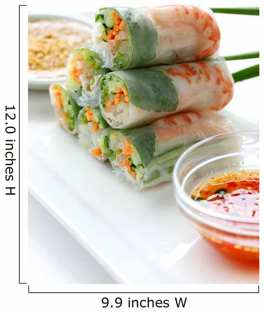 Summer Roll Salad Vietnamese Food Wall Mural