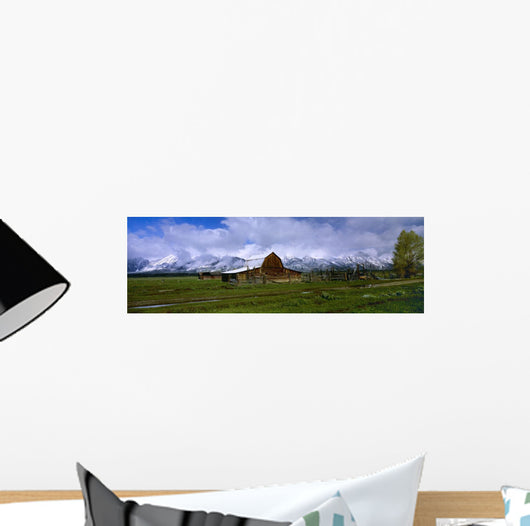 Agriculture - Historic wooden barn Wall Mural