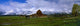 Agriculture - Historic wooden barn Wall Mural
