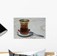Traditional Hot Black Turkish Tea Wall Mural