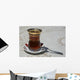 Traditional Hot Black Turkish Tea Wall Mural