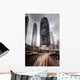 City Skyline Hong Kong Wall Decal