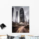 City Skyline Hong Kong Wall Decal