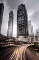 City Skyline Hong Kong Wall Decal
