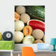 Agriculture - Mixed melons, watermelon, cantaloupe and honeydew Wall Mural