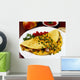 Cheese and Mushroom Omelette Wall Decal