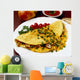 Cheese and Mushroom Omelette Wall Decal