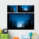Downtown city Wall Mural