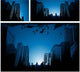 Downtown city Wall Mural
