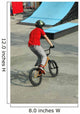 Bicycle Stunt Wall Mural