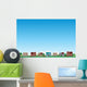 Calm neighborhood Wall Mural