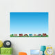 Calm neighborhood Wall Mural