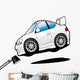 Sports Car Wall Mural