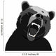 Angry Bear Wall Mural