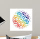 Vector  mandala design Wall Decal