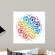 Vector  mandala design Wall Decal