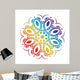 Vector  mandala design Wall Decal