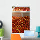 Agriculture - Freshly harvested ripe nectarines Wall Mural
