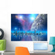 Futuristic Floating City Wall Mural