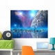 Futuristic Floating City Wall Mural