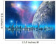 Futuristic Floating City Wall Mural