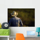 Agriculture - View of a cowboy from behind / Cee Vee, Texas, USA Wall Mural