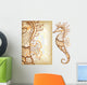 Seahorse Wall Decal