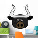 Cute Bull Vector