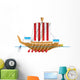 Ancient Egyptian warship Wall Decal