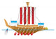 Ancient Egyptian warship Wall Decal