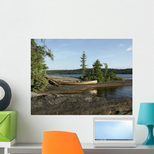 Canoes Wilderness Wall Decal