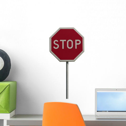 stop sign Wall Decal